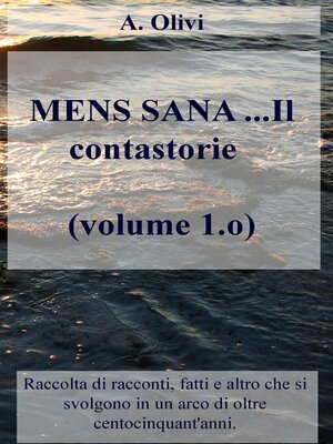 cover image of MENS SANA ...Il contastorie  (volume 1.o)